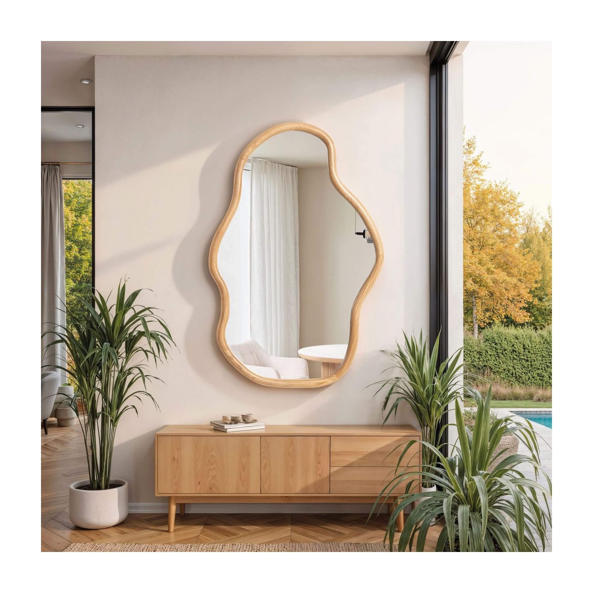 ESPEJO ROBLE CON FORMA - Imagen 4