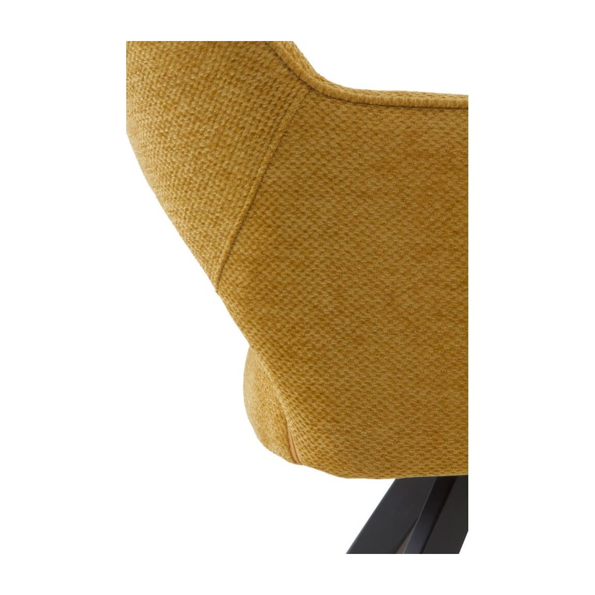 SILLA TAPIZADA MOSTAZA - Imagen 4